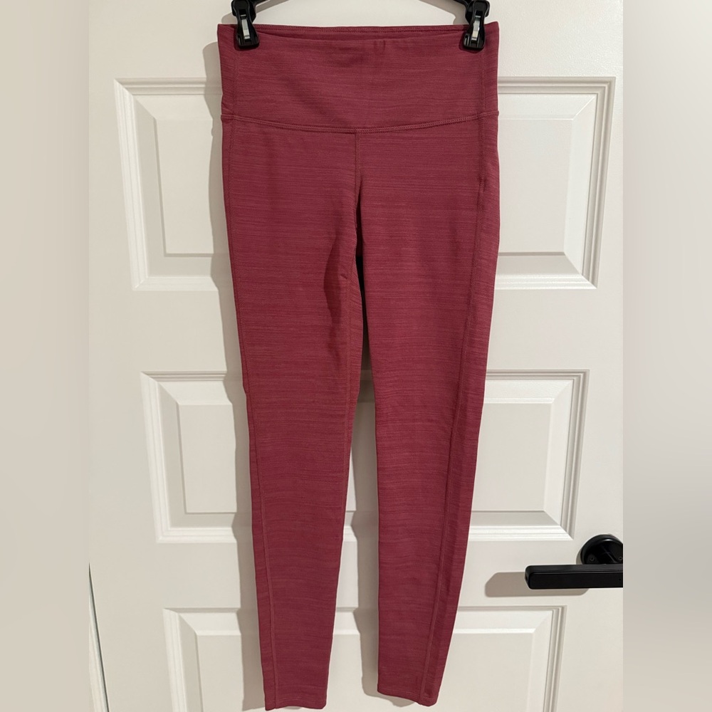 Athleta Space Dye Heather Red Size XS